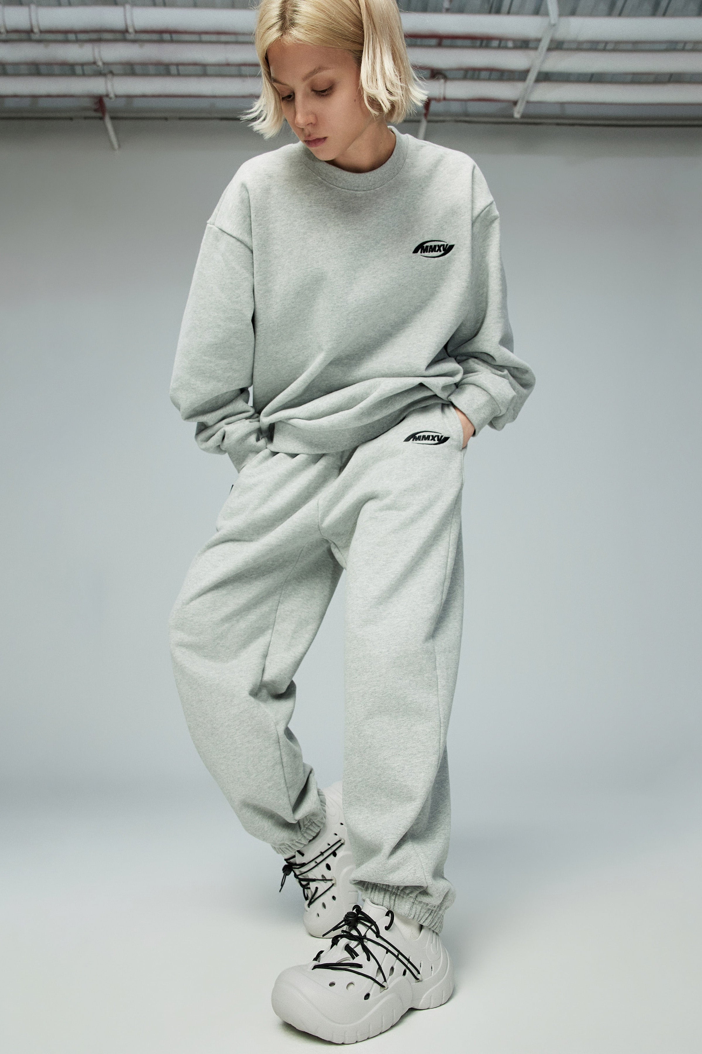Eye of the Hurricane - Oversized Unisex Sweatshirt - Green, Grey, Brown or Blue